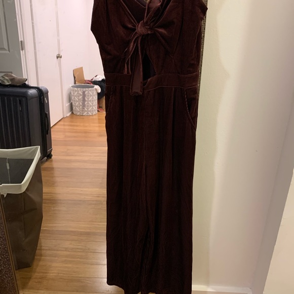 Gianni Bini Merlot Jumpsuit - Picture 6 of 7
